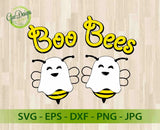 Boo Bees Halloween Svg cutting file - Gaodesigns Store - Digital download