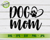 Dog mom svg, dog mama svg, dog svg, dog mom svg file cricuit silhouette, Pet Mom svg, dog lover svg, fur mama svg GaoDesigns Store Digital item