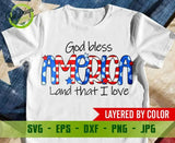 God Bless America Land That I Love svg, 4th Of July svg, God Bless America svg, Independence Day Svg GaoDesigns Store Digital item