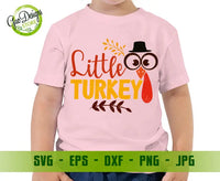 Little Turkey Thanksgiving svg, Toddler Thanksgiving svg, Fall Autumn Svg, Turkey Day Svg, Cute Turkey Svg GaoDesigns Store Digital item