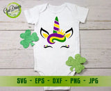 Mardi Gras unicorn svg, Unicorn clipart, Louisiana Mardi Gras svg CriCut Files jpg png dxf Silhouette GaoDesigns Store Digital item
