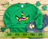 Mardi Gras unicorn svg, Unicorn clipart, Louisiana Mardi Gras svg CriCut Files jpg png dxf Silhouette GaoDesigns Store Digital item