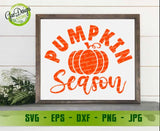 Pumpkin Season SVG, Fall Svg Halloween Svg Halloween quotes shirt Thanksgiving svg Autumn svg cricut GaoDesigns Store Digital item