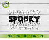 Spooky svg Funny Halloween svg, trendy teen vsco Svg Spooky echo svg Halloween shirt svg cricut file GaoDesigns Store Digital item