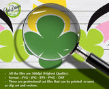 St Patrick's Day unicorn svg, unicorn svg, St Patrick's Day svg, Lucky SVG, shamrock svg, cricut Silhouette cut file svg dxf jpg png GaoDesigns Store Digital item