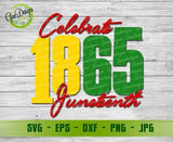 Celebrate Juneteenth SVG, Juneteenth 1865 SVG, Black Lives Matter svg, Black History Freedom Day svg GaoDesigns Store Digital item