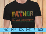 FATHOR like a dad just way mightier, Fathor svg, father's day svg, funny Father's day Gift for dad svg GaoDesigns Store Digital item