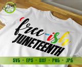 Free-ish juneteenth svg Juneteenth 1865 SVG Black Lives Matter svg Black History Freedom Day cutting GaoDesigns Store Digital item