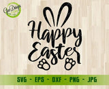 Happy Easter svg, Easter svg, Easter svg Files, Easter svg Kids, Easter svg Files for Cricut, Easter svg for Women, Easter svg Shirt, dxf GaoDesigns Store Digital item