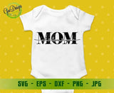 I Love You Mom Svg, Mother Svg, Mom Shirt svg, Mom Life Svg, Mothers Svg, Mother's Day Svg, New Mom Svg Cut Files For Silhouette GaoDesigns Store Digital item