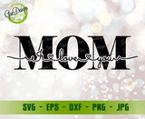 I Love You Mom Svg, Mother Svg, Mom Shirt svg, Mom Life Svg, Mothers Svg, Mother's Day Svg, New Mom Svg Cut Files For Silhouette GaoDesigns Store Digital item