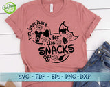I'm Just Here For the Snacks SVG, Disney Snacks SVG, Disney Trip Shirt Design, disney snacks shirt, snackgoals svg GaoDesigns Store Digital item