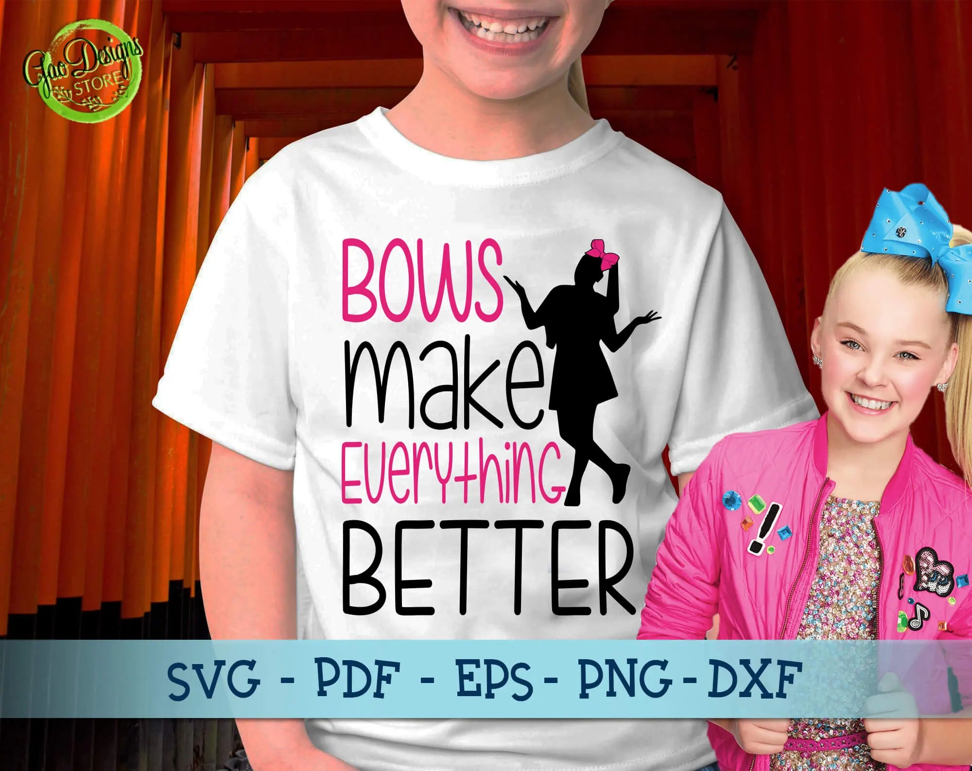 Jojo siwa Bows svg Bows make everything better svg Jojo siwa svg