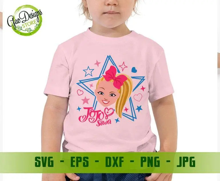 Jojo siwa svg, Jojo siwa shirt svg, Jojo siwa squad svg, Jojo siwa logo