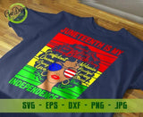 Juneteenth Is My Independence Day svg, Juneteenth svg Black History Month SVG Black History svg file GaoDesigns Store Digital item