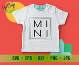 Mama SVG, Mini SVG, Mama and mini svg set, Mom svg, Mama boxed svg Digital Cut FIle, Svg, Dxf, Eps, Png, Jpeg GaoDesigns Store Digital item