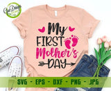 My first mother's day svg mothers day svg baby svg Happy Mothers Day Svg Digital Download first mothers day matching svg GaoDesigns Store Digital item
