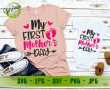 My first mother's day svg mothers day svg baby svg Happy Mothers Day Svg Digital Download first mothers day matching svg GaoDesigns Store Digital item