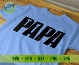 Papa word with tools svg, Papa tools svg files for cricut, Father's day gift happy father's day SVG GaoDesigns Store Digital item