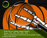 Pumkins skeleton hands boobs svg Free SVG Cut File Skeleton hands svg, Skeleton boob hands svg Halloween Shirt svg GaoDesigns Store Free digital item