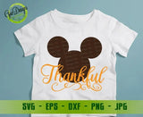 Thankful Mickey Disney svg, Thanksgiving Day SVG, Funny Thanksgiving svg, Disney Thanksgiving svg, Mickey Mouse Thankful Disney Shirts SVG GaoDesigns Store Digital item