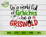 in a world full of grinches be a griswold svg, Grinch chrisrmast svg cut file, Grinch Face Shirts, The Grinch svg, Grinch Face GaoDesigns Store Digital item