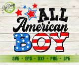 All American BOY svg Cut Files Family 4th of July Svg independence day svg America Svg Patriotic Svg GaoDesigns Store Digital item
