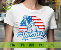 America liberty Svg, Statue of Liberty SVG, Lady Liberty svg, 4th of July SVG USA Flag Svg, Independence Day Svg Patriotic Shirt Svg GaoDesigns Store Digital item