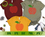 Apple Monogram Bundle Svg, Apple For Teacher Svg, Apple svg, Teacher Shirt svg, Apple Name Frame SVG GaoDesigns Store Digital item