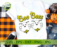 Boo Bees Halloween Svg files for cricut, halloween clipart, hallowen shirt svg, halloween svg files, funny halloween svg