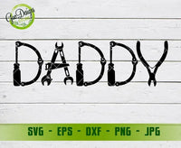 Daddy handtool SVG Cut File Father's Day svg Cricut Cut Files, Daddy DFX, Dad SVG, Dadlife SVG, Father SVG GaoDesigns Store Digital item