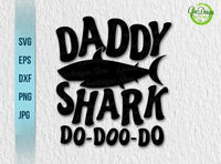 Daddy shark svg, doo-doo-doo svg Eps Png Pdf Clipart Cut File, Daddy shark doo doo doo svg father's day svg GaoDesigns Store Digital item
