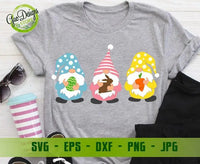Easter Gnomes Svg, Easter Svg, Gnome Svg, Dxf, Png, Easter Clipart, Easter Shirt Design, Cute Three Gnomes Svg, Silhouette, Cricut Cut Files GaoDesigns Store Digital item