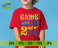 Game on 2nd grade svg Hello second grade png, first day of school svg shirt for students svg cutting GaoDesigns Store Digital item