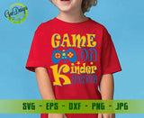 Game on kindergarten svg, Hello kindergarten png first day of school svg shirt for students svg file GaoDesigns Store Digital item