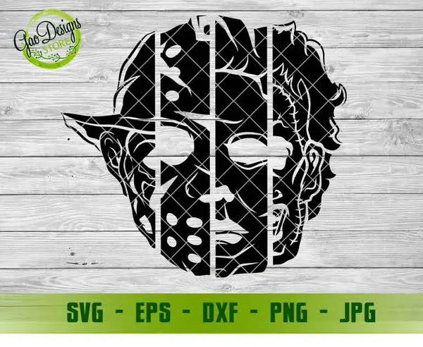 Horror Movie Stencil