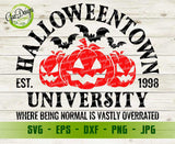 Halloween town university svg, Halloween University svg Halloween shirt svg halloween svg cutting file