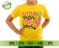 Little Miss Preschool svg, first day of school svg, Preschool shirt svg, hello Preschool svg cutting GaoDesigns Store Digital item