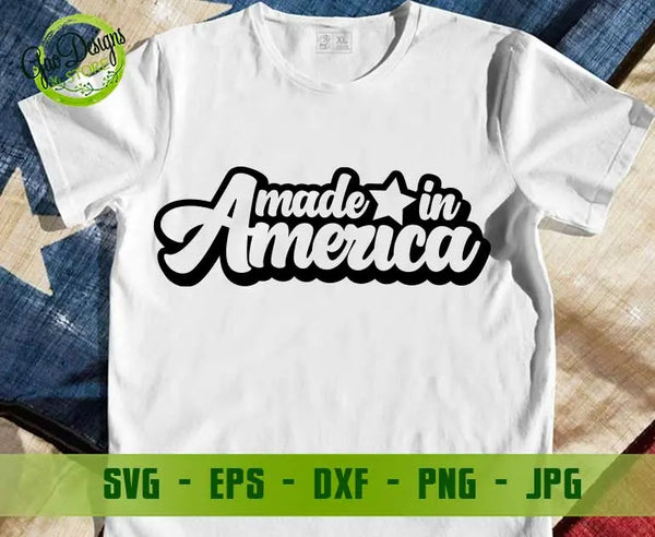 Made in America SVG, 4th of July svg, Independence day svg, America svg made in usa svg 4th july svg GaoDesigns Store Digital item