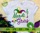 Mardi Gras svg, Fat Tuesday svg, Mardi Gras Shirt, Jester Hat svg, Fleur De Lis svg, Louisiana dxf, eps, png, Cut File GaoDesigns Store Digital item
