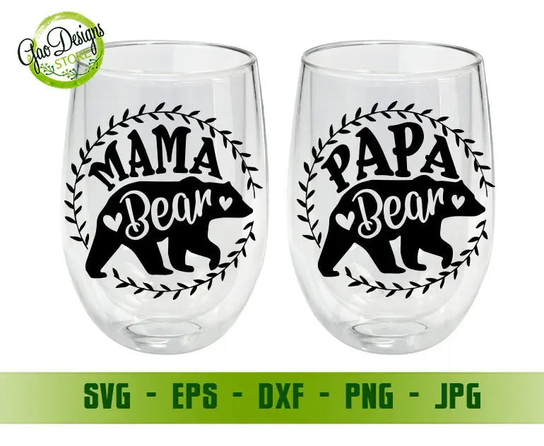 Papa Bear SVG Design Gráfico por RK-Tees · Creative Fabrica