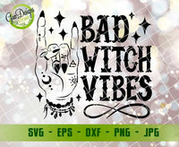 Peace Bad Witch Vibes Halloween svg  cricut Bad Witch Vibes svg Peace Hand Witch svg Witch Peace Svg GaoDesigns Store Digital item