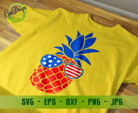 Pineapple svg 4th of July SVG patriotic svg, american flag svg memorial day svg, american svg cricut GaoDesigns Store Digital item
