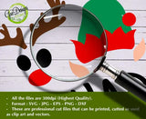 Santa Squad Svg, Kids Christmas Svg, Elf svg, Santa Hat Svg Reindeer Svg Snowman Svg file for Cricut GaoDesigns Store Digital item