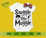 Snuggle This Muggle Harry Potter SVG Cut File, Harry Potter Cricut projects, harry potter svg files, harry potter silhouette GaoDesigns Store Digital item
