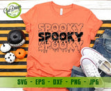Spooky svg Funny Halloween svg, trendy teen vsco Svg Spooky echo svg Halloween shirt svg cricut file GaoDesigns Store Digital item