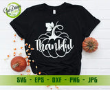 Thankful Svg, Pumpkin Svg, Thanksgiving SVG, Pumpkin Svg File, Fall Svg, Autumn Svg, Thankful Pumpkin Svg GaoDesigns Store Digital item