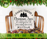 Farm Fresh Christmas Trees Svg; Farmhouse Christmas svg; Christmas Sign Svg; Christmas Svg; Tree Farm svg Digital item - GaoDesigns Store