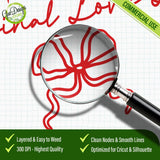 Close-up detail showing the intricate sketch style of the crown of thorns and nails, highlighting the artistic texture for sublimation printing.