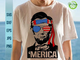 Abraham Lincoln Head SVG, Lincoln Merica svg, President svg, 4th of July svg, Independence Day Svg Cut Files for Cricut, Png, Dxf GaoDesigns Store Digital item